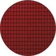 thumbnail image 1 of Ahgly Company Indoor Square Patterned DarkRed Area Rugs, 3' Square, 1 of 1