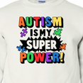 thumbnail image 3 of Inktastic Autism is My Super Power with Puzzle Pieces Youth Sweatshirt, 3 of 4