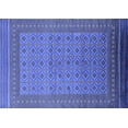thumbnail image 1 of Ahgly Company Indoor Rectangle Oriental Blue Industrial Area Rugs, 5' x 7', 1 of 4
