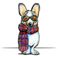 thumbnail image 3 of CafePress - Cool Corgi Pajamas - Women's Short Sleeve Print T-Shirt and Pants Light Cotton Pajama Set, 3 of 7