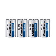 Camelion CR2 3V Volt Lithium Battery, Long Lasting Batteries, Power for High Drain Devices, Flashlights, Golf Scope, Golf Range Finder, 4 Count