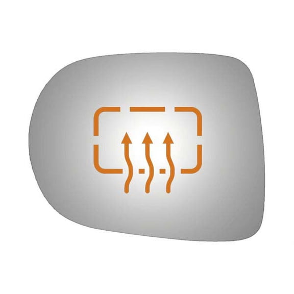 Burco Side View Mirror Replacement Glass - Clear Glass - 4419H