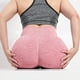 thumbnail image 4 of Fitness Pantalones cortos deportivos de yoga de cintura alta Push Up para mujer Ropa para correr (Rosa L/XL) Tmvgtek Para Estrenar, 4 of 7
