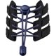 thumbnail image 1 of JHB Cordones elásticos para zapatos sin atar (cada uno/48", 1 par) Cordones elásticos de látex para zapatillas de deporte para niños y adultos Ormromra WMZL-1918-13, 1 of 7