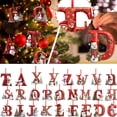 thumbnail image 2 of GZZQY Christmas Letters Pendant A to Z Hanging Xmas Alphabet Ornament Acrylic Snowman Letter Decoration for Christmas Tree Car Backpack, 2 of 6