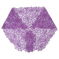 IMIKEYA Table Decoration Purple Table Runner 1Pack