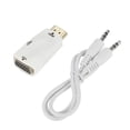 thumbnail image 1 of Adaptateur Mâle vers VGA Femelle pour Projecteur TV avec Audio, 1 of 1