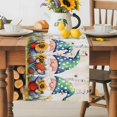 thumbnail image 5 of Dwarfs with Love Table Runner, Sunflower Flower Kitchen Table Runners Dress Scarves for Table Decorations Party/Restaurant/Indoor Outdoor Use, 13x36in, 5 of 9