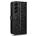 thumbnail image 5 of For Samsung Galaxy A55 5G Case Dot Pattern Imprinted Leather Cover with Wallet - Silver s202412245585, 5 of 5
