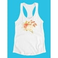 thumbnail image 3 of Wedding Bouquet Racerback Tank Women -Image by Shutterstock, Female x-Large, 3 of 4