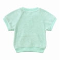 thumbnail image 5 of lnmuld Kids Summer 2 Piece Outfit Breathable Short Sleeve Top & Comfortable Shorts for Outdoor Play Size:3-4 Years, 5 of 8