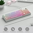 thumbnail image 3 of MageGee Keyboard GK960 98 Keys 95% Layout Keyboards, Type-C Connected Keyboard, Side Engraved ABS Keycaps, for PC/Loptop/MAC, 3 of 7