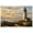 Unframe-style, variant on The LORD is My Light & Salvation Psalm 27 One Wall Art Canvas Prints,Lighthouse Beach Scene with Boat and Scripture for Home Decor,Inspirational Christian Poster Artwork for Bedroom Living Room