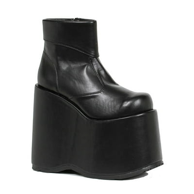 Buy Mens Black Frank Platform 60s Ankle Boots at Ubuy Egypt