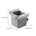 thumbnail image 2 of Desk drawer trash can under the desk trash can trash can under the sliding table invisible trash can, 2 of 5
