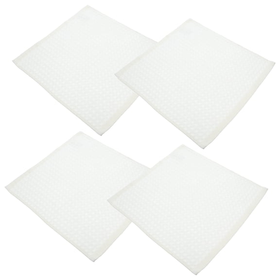 FELTECHELECTR Waffle Bath Towels for Bathroom Cotton White