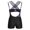 Black, variant on DPOIS Little Big Girls Mermaid Gymnastics Leotard Shorts Outfit