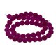 thumbnail image 5 of Joyería Pulida Opaca Redonda de 8m M Que Hace Los Granos Sueltos Coloridos - Fucsia Sunnimix Perlas sueltas Perlas espaciadoras, 5 of 8