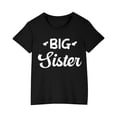 thumbnail image 2 of Piuwrlz 5 Years Girls Short Sleeve T-Shirt Toddler Summer Printed T Shirt Black Cotton Crew Neck Shirt Top Black Size 5 Years, 2 of 4
