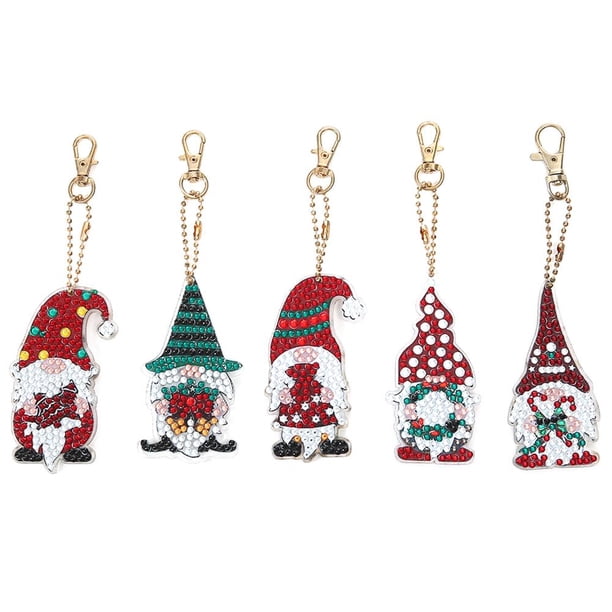 Kit Llavero Con en Forma Especial Completa Gnomos DIY 5 Uds (AA913)