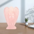 thumbnail image 4 of Faux  Angel Figurine Carved Peace Healing Pocket Angel Statue Stone For Home Meditation, Fine Workmanship, Multipurpose, Small Size, Unique Design, 4 of 8