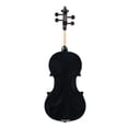 thumbnail image 4 of Canddidliike 4/4 Solid Wood EQ Violin Beginners Kit with Case, Bow, Shoulder Rest, Tuner and Connecting Wire Cloth - Black, 4 of 8