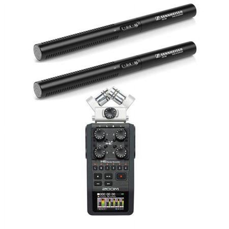 UPC: 0192223116092 | 2 Pack MKE 600 Shotgun Microphone – With Zoom H6 Handy Recorder with Interchangeable Microphone System