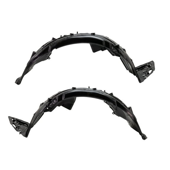 For Honda Civic 2019 2020 Fender Liner Driver And Passenger Side | Pair | Front | With Plastic Pad | Si Model | Coupe/Sedan | Replacement For HO1248187, HO1249187 | 74151TBFA00, 74101TBFA00