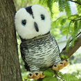 thumbnail image 3 of Búho Relleno De Peluche De 9.84 Pulgadas, Animal Realista Colgando Decorativo Suave Y Lindo Juguete Para Niños Decoración De La Habitación Para Niños, 3 of 7
