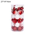 thumbnail image 2 of Paquete de 41 adornos de bolas de Navidad, juego de bolas de Navidad pintadas con estrellas, árbol de Navidad, boda, decoración de fiesta Zhivalor CPB-SSW204-1, 2 of 5