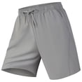 thumbnail image 1 of Men's Breathable Quick-Dry Beach Shorts Slightly Elastic Drawstring Loose Fit Sports Swim Trunks with Two Side Pockets, 1 of 7