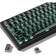 thumbnail image 6 of 115 Grey Clear keycaps, Transparent MDA Profile Keyboard Key Cap for Mx Switches Mechanical Keyboard (Doubleshot, MX, 100%, 75%, 65%, 60% Fit All), 6 of 6