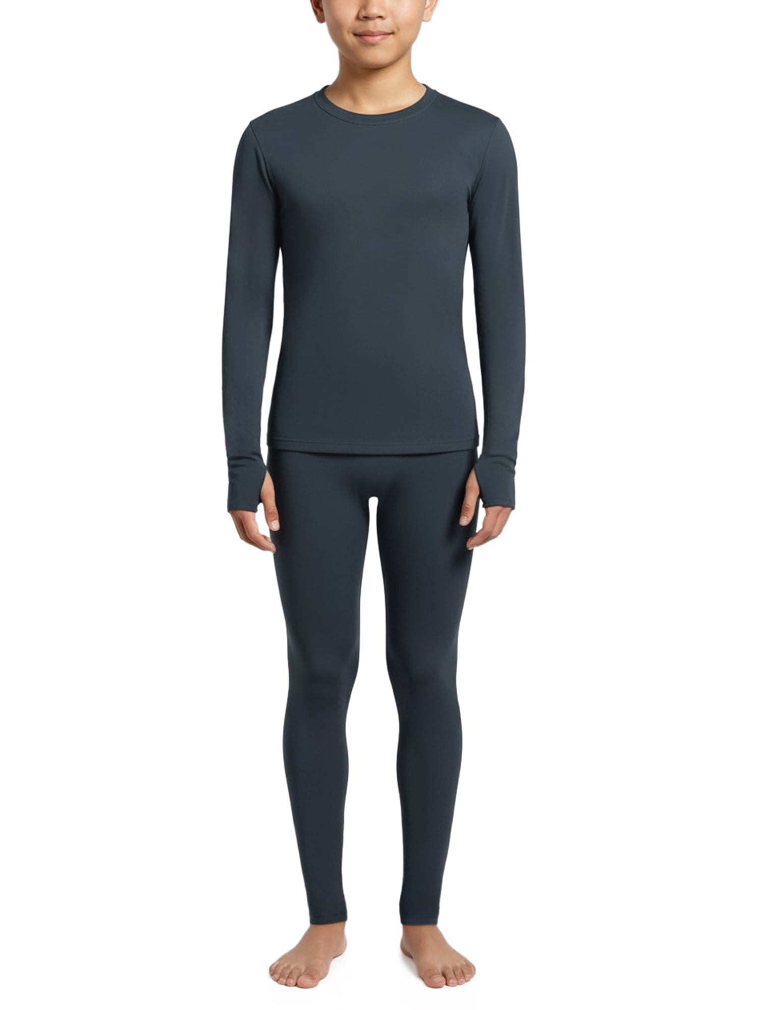 Athletic Works Kids Fleece Thermal Set, Sizes XS-XXL