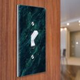 thumbnail image 3 of WIRESTER 1-Gang Toggle Wall Plate/Switch Plate Cover, Green Marble, 3 of 6