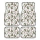 thumbnail image 1 of Balery Flowe Rooster Juego de 4 Alfombrillas para Auto, Revestimientos de Caucho Resistente, Diseño Antideslizante, 1 of 7