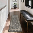 thumbnail image 6 of Washable Kitchen Runner Rug 2x5 ft, Modern Vintage Soft Low Profile Non Slip Rug with PVC Backing, Farmhouse Vintage Carpet for Kitchen Sink, Hallway, Laundry Room, 6 of 6