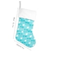 thumbnail image 3 of Printed Socks Christmas Decoration Christmas Socks Hot Stamping Snow Pattern Socks, 3 of 3