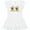 AA-White, variant on Inktastic We Bee Twins Girls Baby Dress