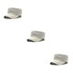 thumbnail image 1 of Sonducket Gorras de béisbol Escalada Colores surtidos Refrigeración Cómoda Gran textura Ajustable Unisex Material premium Sombrero plano Crema Crema 3Conjunto, 1 of 6