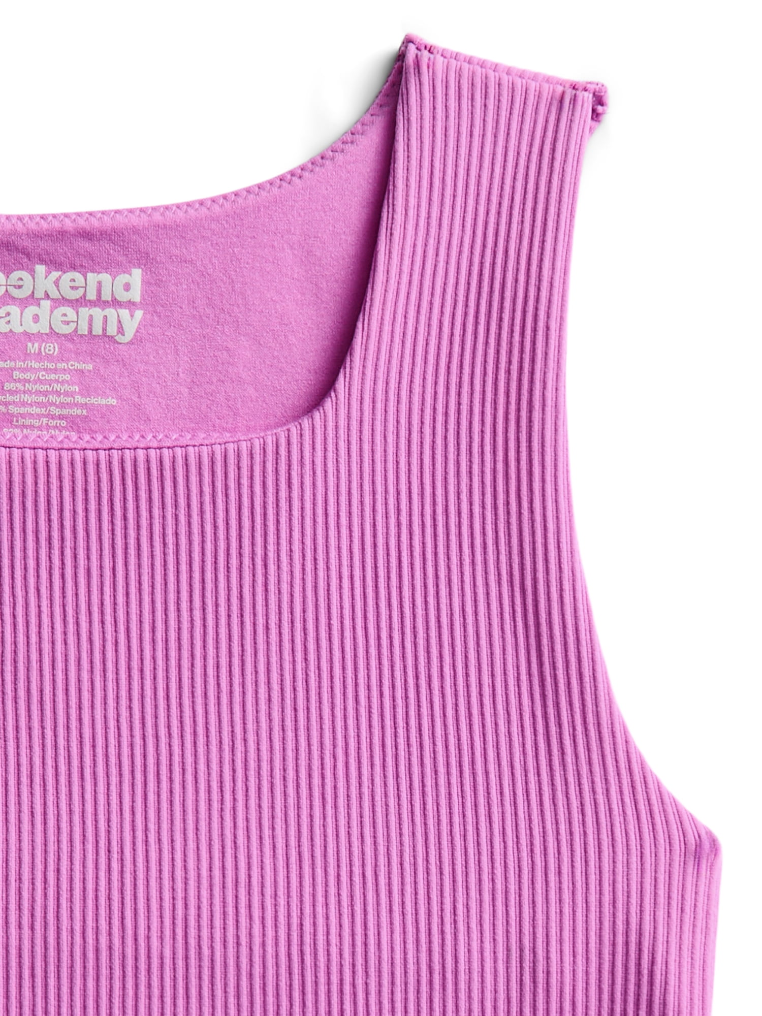 Weekend Academy Girls Seamless Tank Top, Sizes 4-18