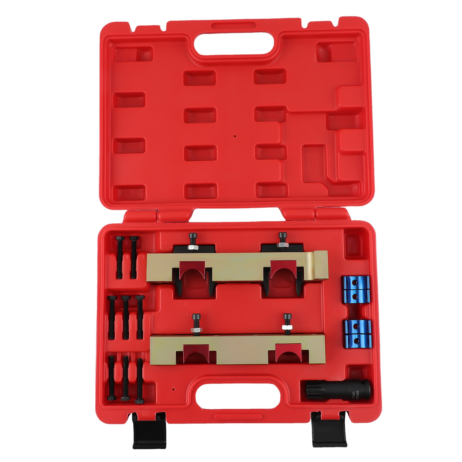 maXpeedingrods Engine Timing Chain Kit Camshaft Locking Tool For Mercedes Benz M270 M274 M133 B200 B250 CLA E200 GLA GLC GLK SLK 1.6L 2.0L Replace A0009932178, A0009933978, A2700501100