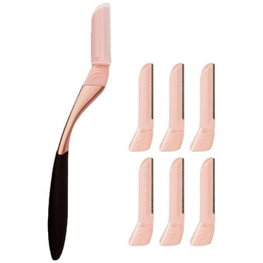 Dermaplaning Tool, Women's Face Exfoliator Beauty Razors For Face Hair Removal, Razor Trimmer for Eyebrow, Face, and