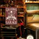 thumbnail image 4 of Placa Metal Vintage para Garaje Pintura Hierro Rectangular Arte Pared Bar en Casa 20x30cm, 4 of 9