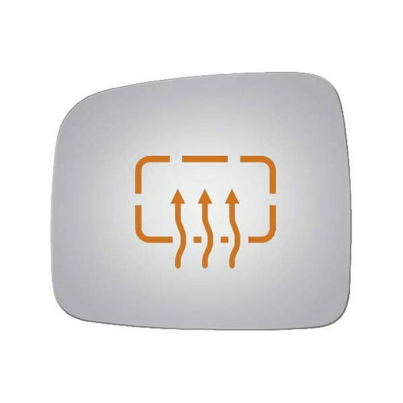 Burco Side View Mirror Replacement Glass - Clear Glass - 4319H