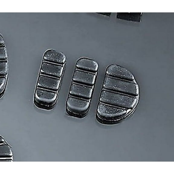 Kuryakyn 8081 ISO Brake Pedal Pad Rubber Inserts