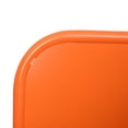 thumbnail image 5 of Darcy Modern Rope Weave Outdoor Patio Bar Stool, Aluminum Frame, Orange, Set of 2, 5 of 11