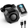 thumbnail image 1 of Wsdcam USB Rechargeable Bike Alarm with Remote, 110dB Loud Wireless Anti Theft Vibration Motion Sensor Vehicle Security Alarm System Waterproof Bicycle Trailer Motorcycle Alarm, 1 of 7
