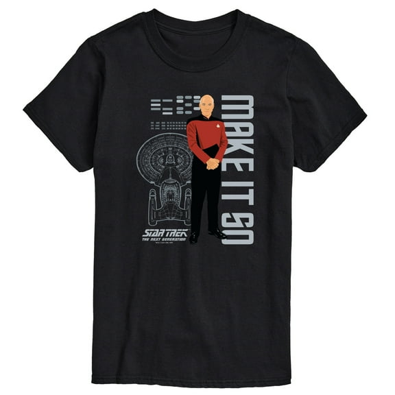 Star Trek - Picard Make It So - Men's Short Sleeve Graphic T-Shirt