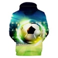 thumbnail image 2 of Casual Hooded Fashion Print Soccer Hoodie For Men Women Unisex Sweatshirt Tracksuits Casual Hot Football Boys Girls Pullovers, 2 of 3