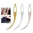 thumbnail image 1 of 3 Pieces Dreadlocks Tools Craft Crochet Hair Braiding Hair Extensions Making Decor DIY 3in Yinane aguja de rastas artesanales, 1 of 8